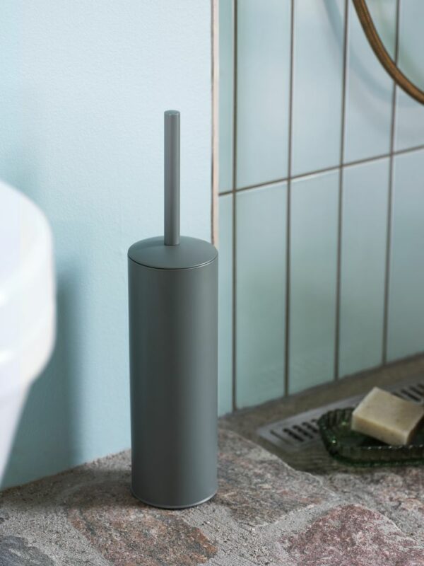 Toilet brush BALSBY coated steel olive - Image 3