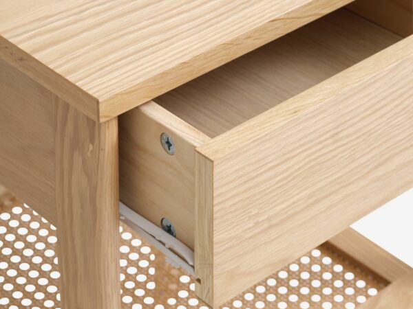Bedside table FAVRSKOV 1 drawer oak - Image 6