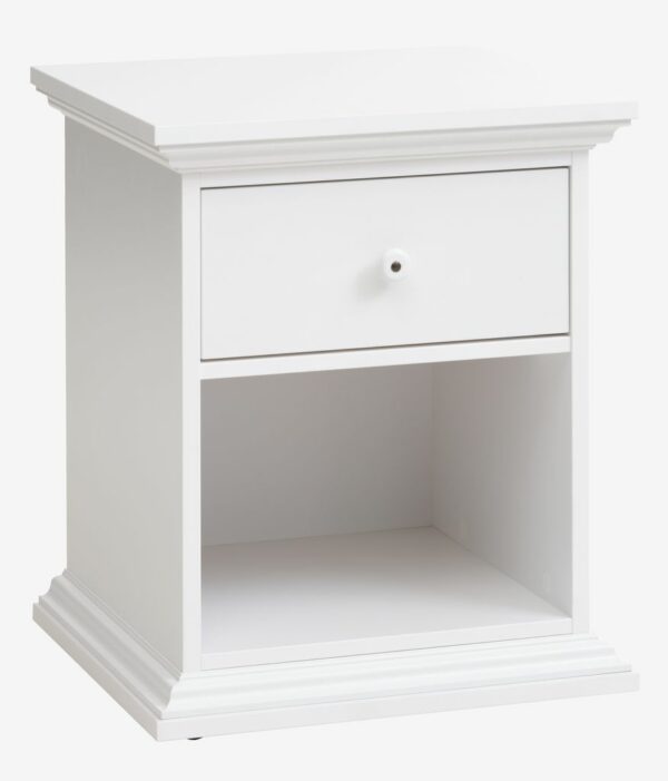 Bedside table FREDENSBORG white - Image 2