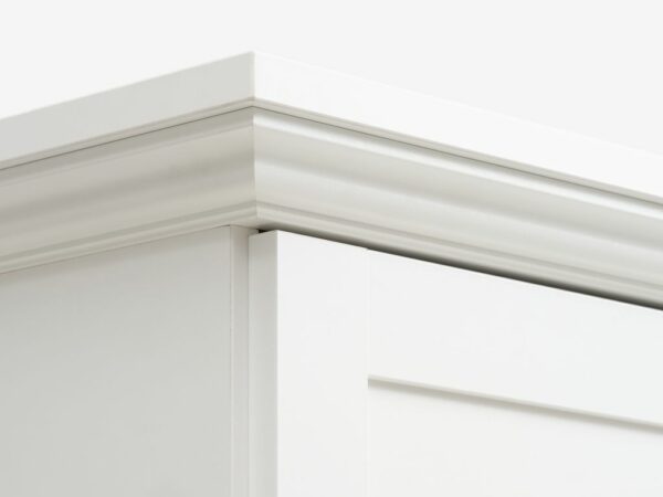 Wardrobe FREDENSBORG 140x200 white - Image 6