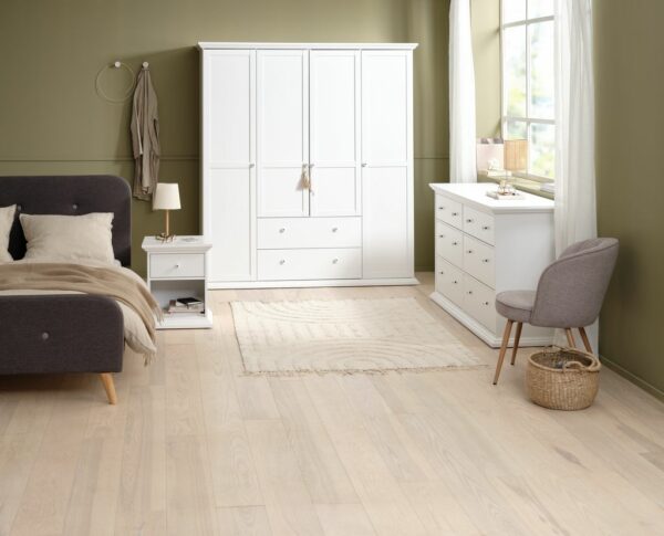 Bedside table FREDENSBORG white - Image 5