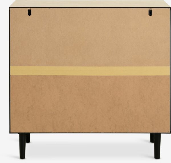 3 drawer chest ODENSE oak colour/black - Image 7