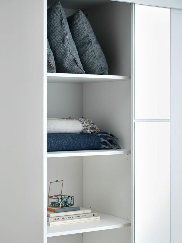 Shelves f/ LIMFJORDEN 3 dr. 2pcs white - Image 3