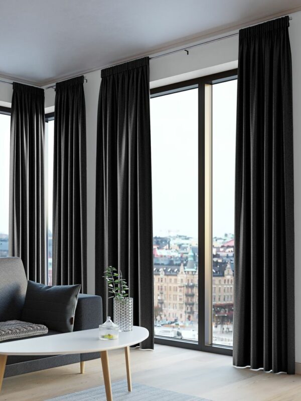 Dimout curtain AMUNGEN 1x140x300 black - Image 5