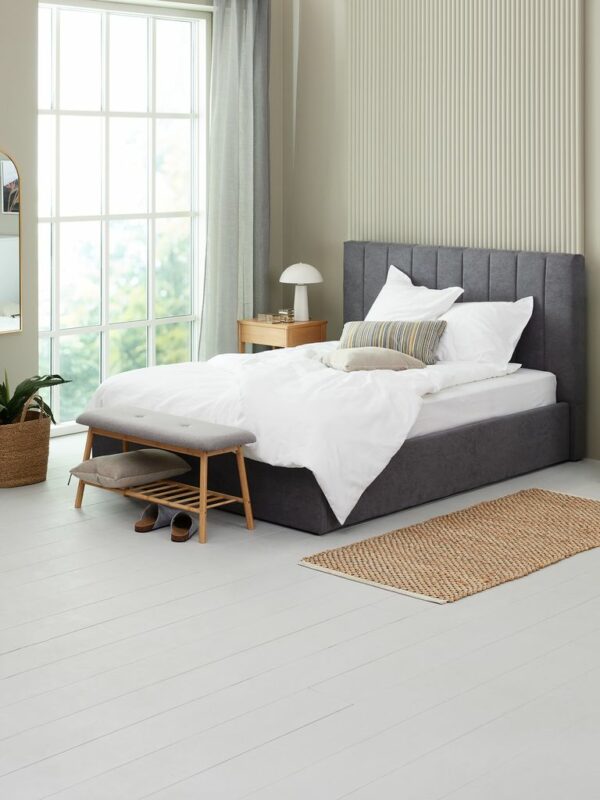 Bedside table FAVRSKOV 1 drawer oak - Image 10