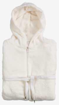 Bathrobe Micro NYBRO One Size off-white