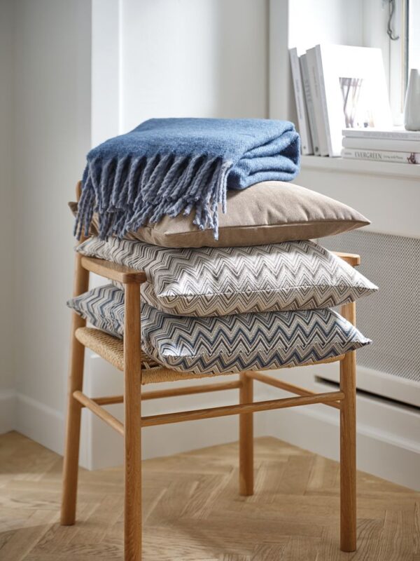 Throw TUSENFRYD 130x180 blue - Image 3