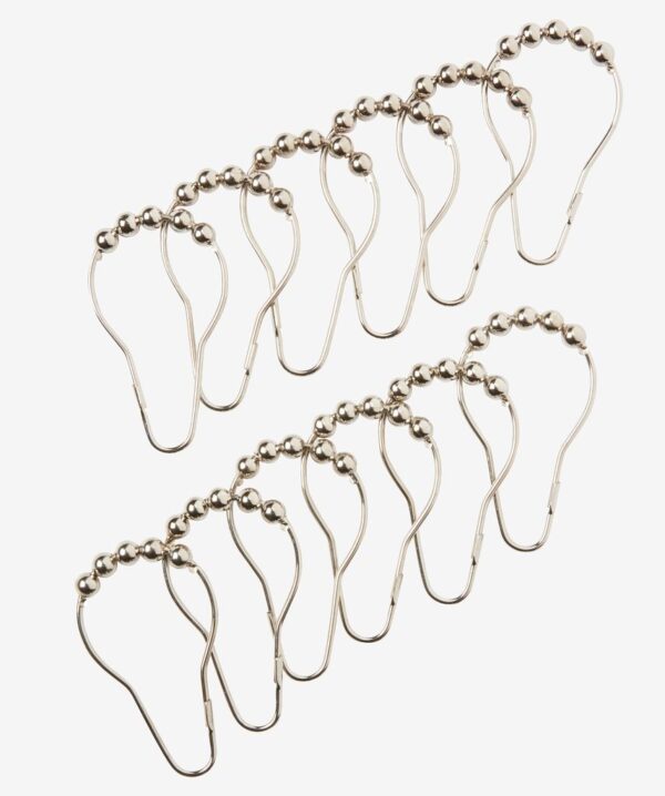 Shower curtain rings VARA 12pcs/pck hooks - Image 2