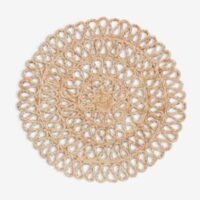 Place mat HVIDPIL D.38 natural