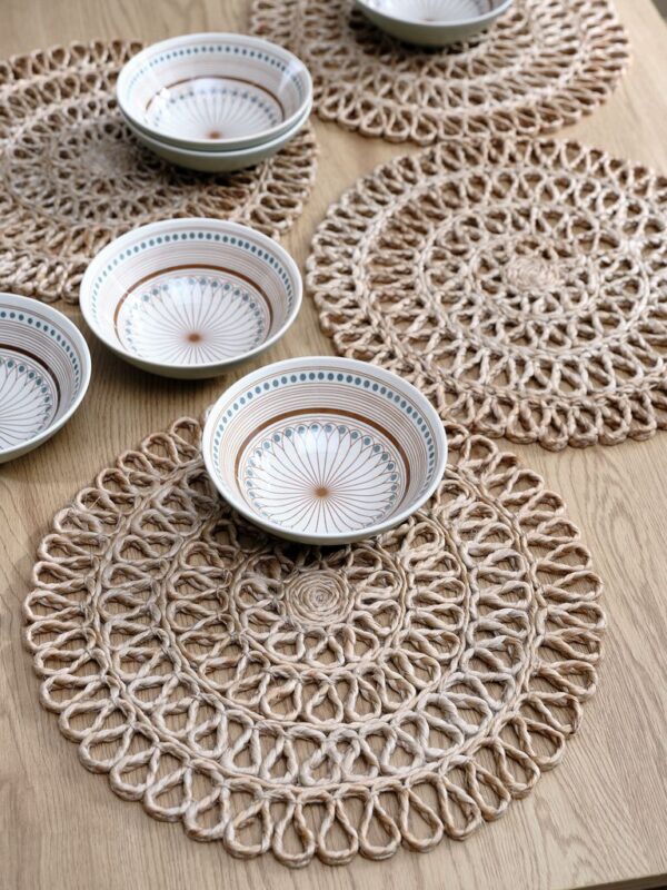 Place mat HVIDPIL D.38 natural - Image 5