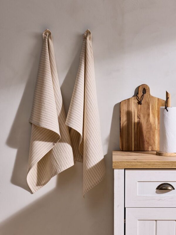 Tea towel RYLLIK 50x70 natural 2pcs/pk - Image 3