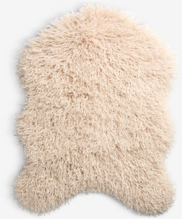 Faux lambskin KORSKNAP 55x75 beige - Image 2