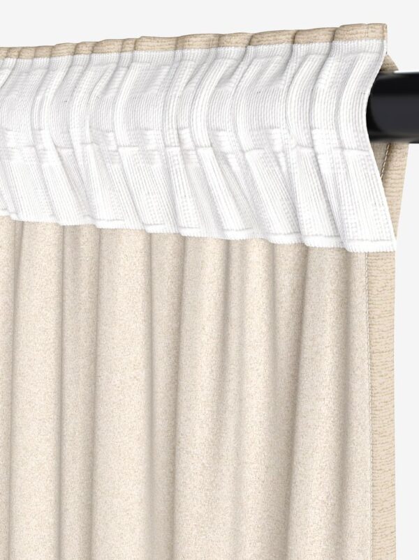 Curtain ERKEN 1x140x245 off white - Image 6