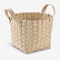 Basket ARVE D.30xH23cm w/handles