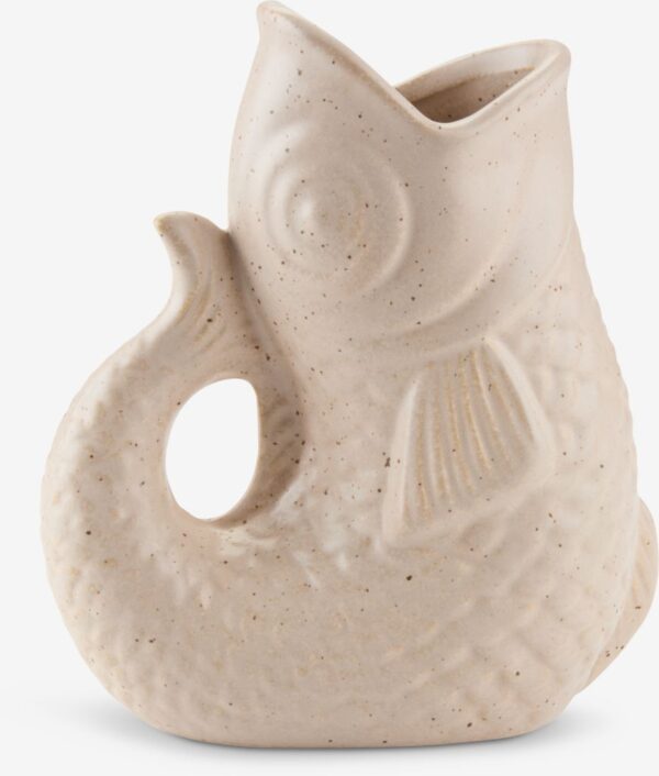 Vase MADSEMIL W9xL15xH18cm sand - Image 2