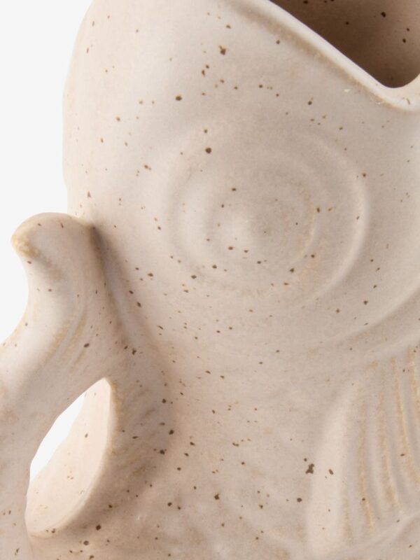 Vase MADSEMIL W9xL15xH18cm sand - Image 6