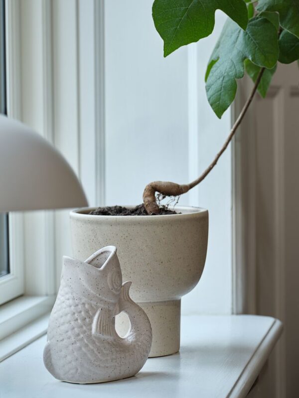 Vase MADSEMIL W9xL15xH18cm sand - Image 5