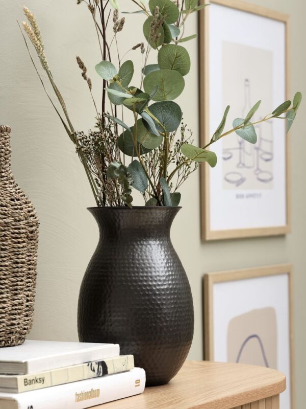 Vase BENT D.15xH27cm brown - Image 5