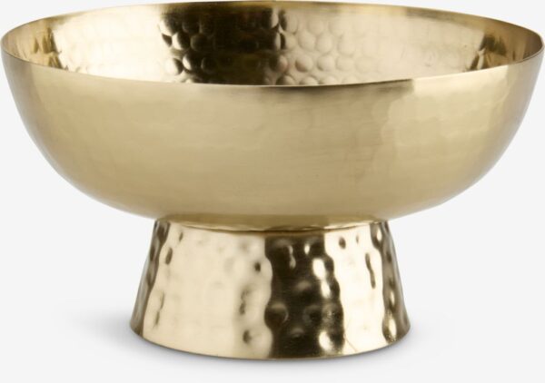 Decorative bowl ABRAHAM D.13xH8cm gold - Image 2