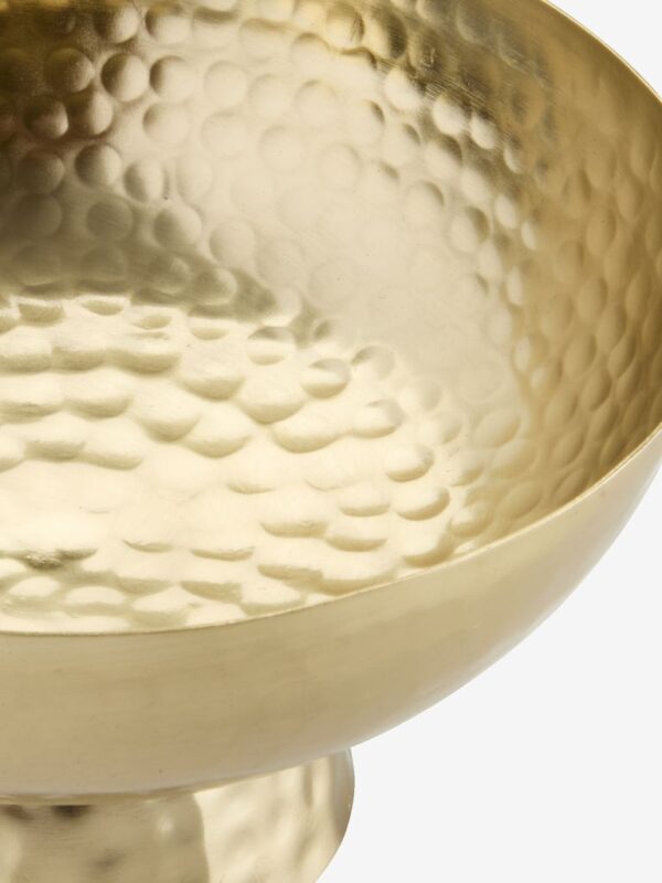 Decorative bowl ABRAHAM D.13xH8cm gold - Image 4