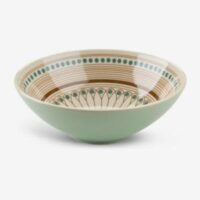 Bowl MAK D.18xH6cm multi-coloured stoneware
