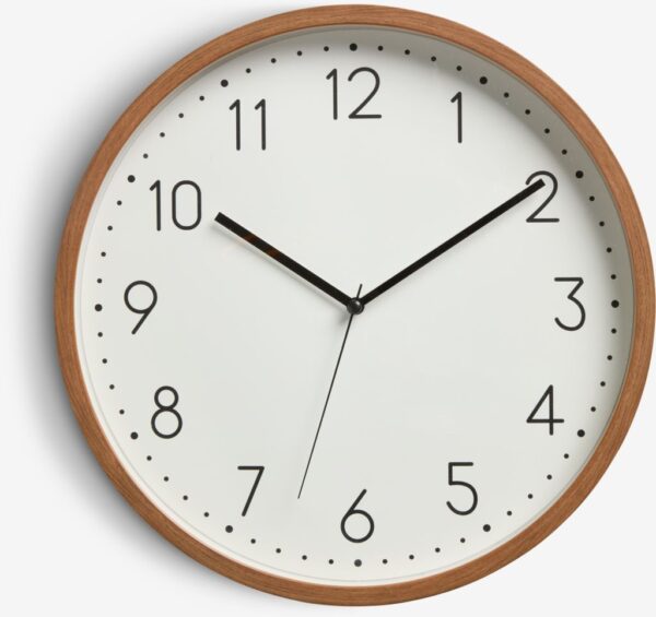 Wall clock ASKILD D.30cm brown - Image 2