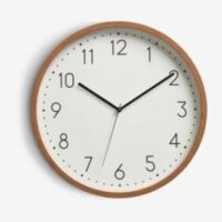 Wall clock ASKILD D.30cm brown