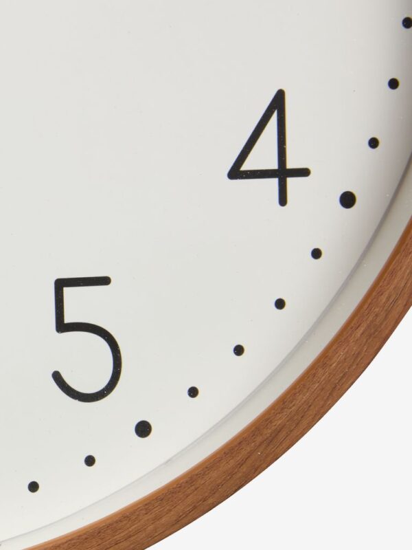 Wall clock ASKILD D.30cm brown - Image 6