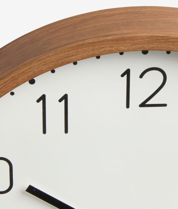 Wall clock ASKILD D.30cm brown - Image 4