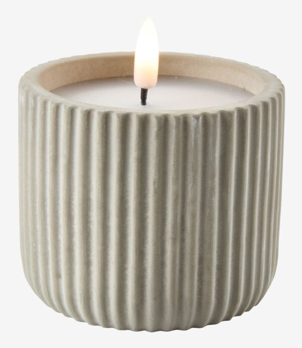 LED candle KRESSER H8cm w/timer - Image 4