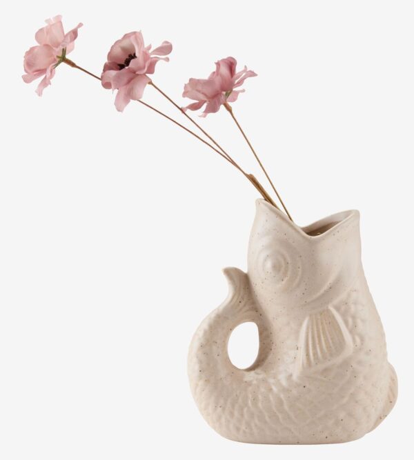 Vase MADSEMIL W9xL15xH18cm sand - Image 4