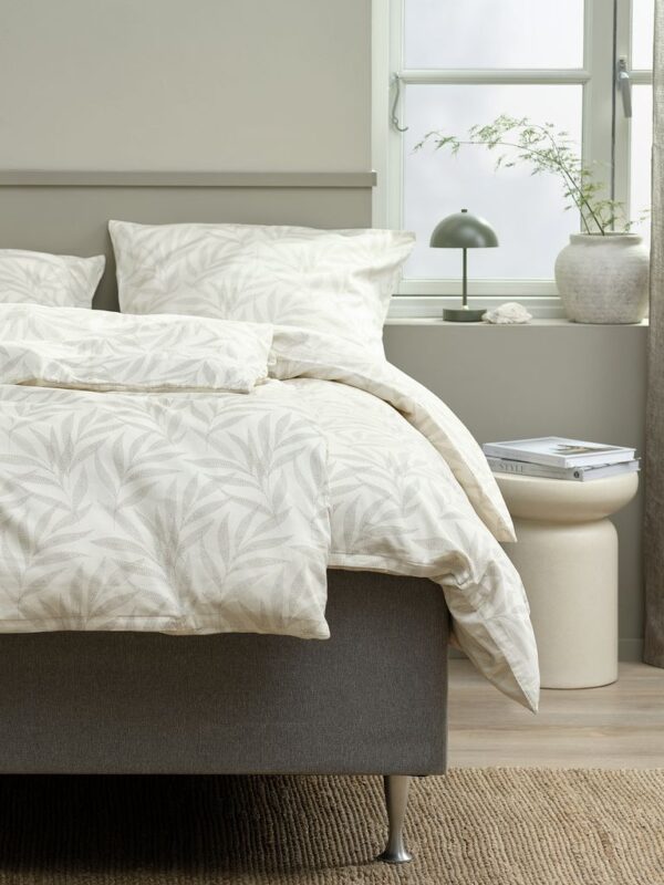 Sateen Duvet cover set SABINE 140x200 cream - Image 3