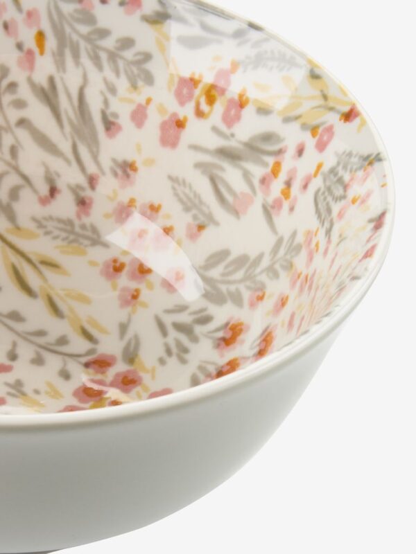 Bowl EMIL D.16xH8cm w/flowers - Image 4