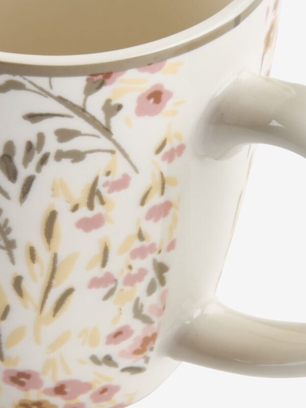 Mug EMIL D.8xH10cm 35cl w/flowers - Image 4