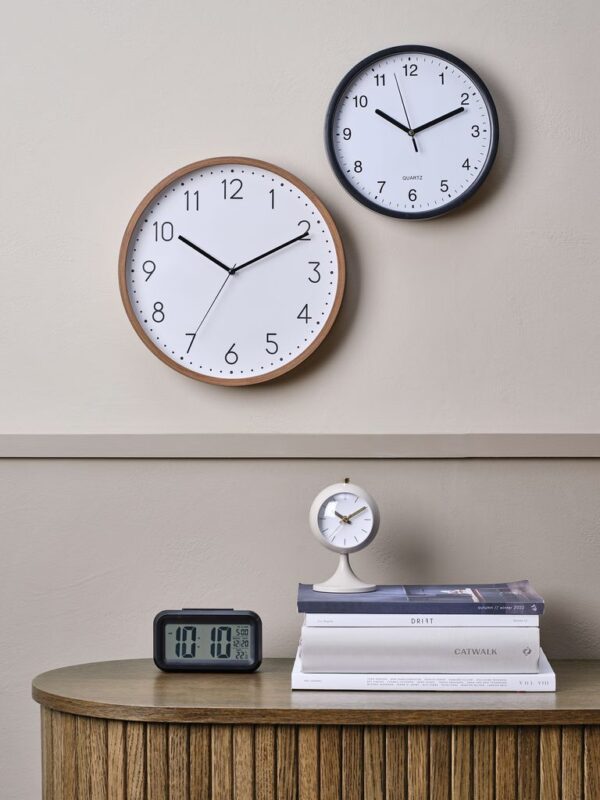 Wall clock ASKILD D.30cm brown - Image 3