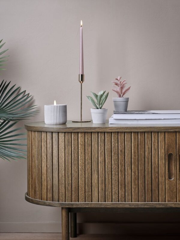 LED candle KRESSER H8cm w/timer - Image 3