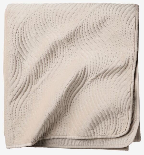 Bed throw GLORIOSA 160x220 beige - Image 2
