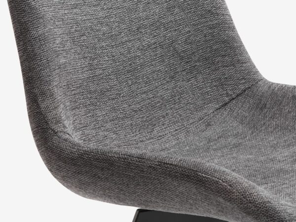 Dining chair HYGUM swivel grey/black - Image 8