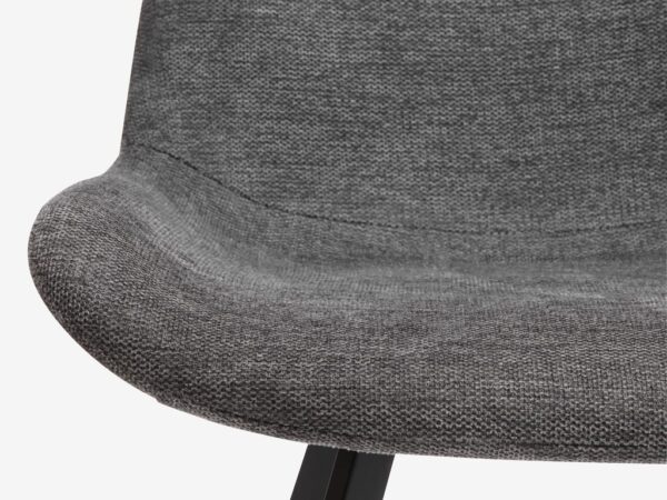 Dining chair HYGUM swivel grey/black - Image 10