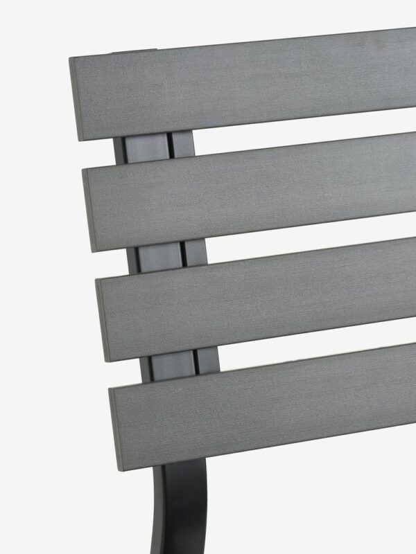 Garden bench KLINT W125xD58 grey - Image 4