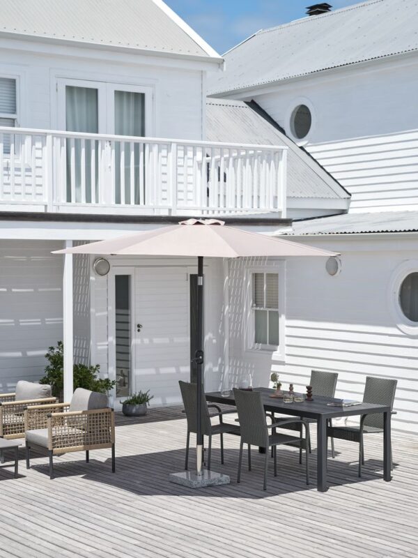 Market parasol HALK D.300 beige - Image 6