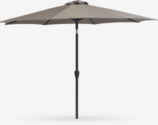 Market parasol HALK D.300 olive green - Image 2