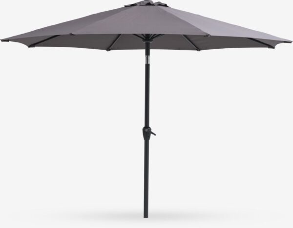 Market parasol HALK D.300 dark grey - Image 2