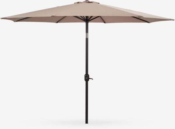 Market parasol HALK D.300 dark sand - Image 2