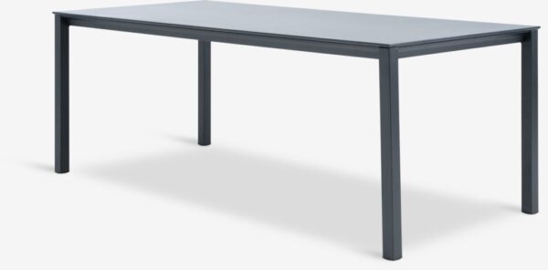 Garden table LANGET W95xL207 black - Image 2