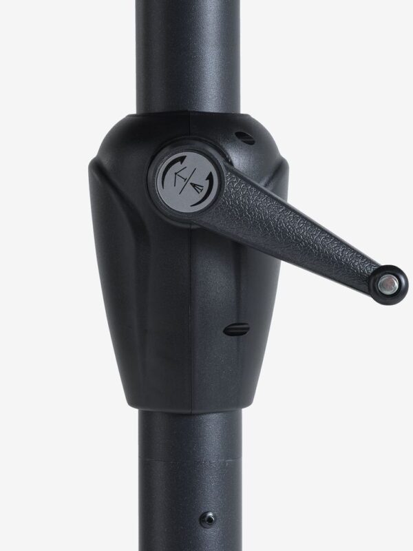 Market parasol HALK D.300 dark grey - Image 4