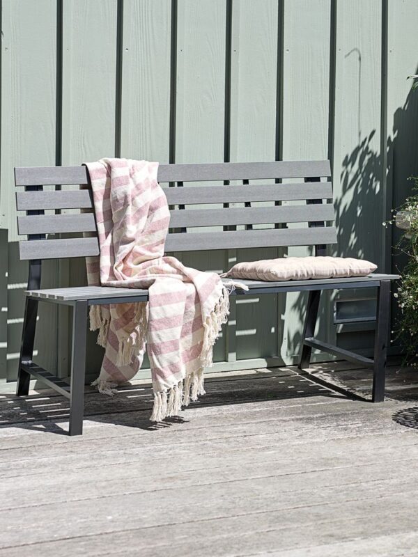 Garden bench KLINT W125xD58 grey - Image 3
