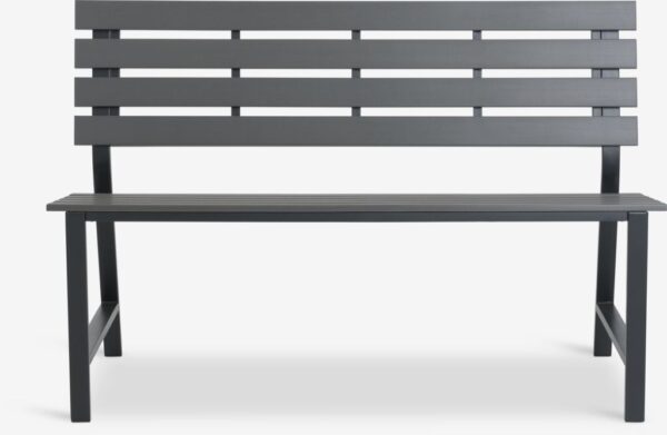 Garden bench KLINT W125xD58 grey - Image 5