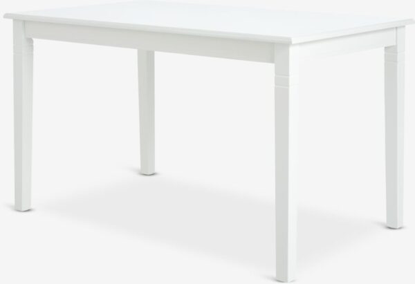Dining table KIRKEBY 80x130/220 white - Image 2