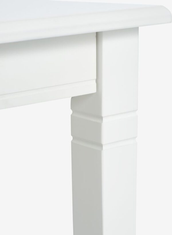 Dining table KIRKEBY 80x130/220 white - Image 6